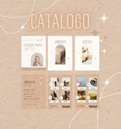 CATALOGO BEAUTY + editables para el feed,historias y destacadas